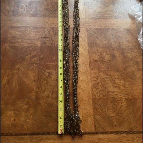 BEADED NECKLACE, Neck Tie or Sash! - Picture 11 of 11